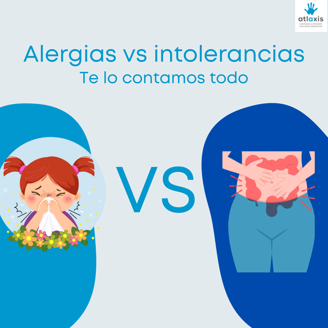 alergias vs intolerancias Atlaxis centro de fisioterapia y osteopatia