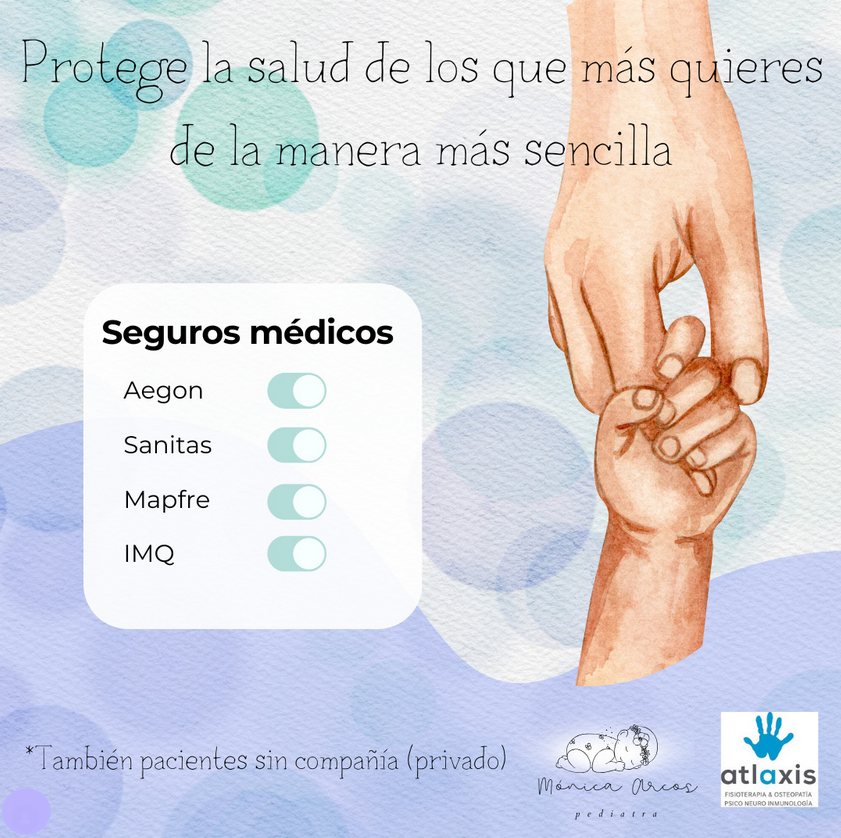 pediatra seguros Atlaxis centro de fisioterapia y osteopatia Atlaxis centro de fisioterapia y osteopatia
